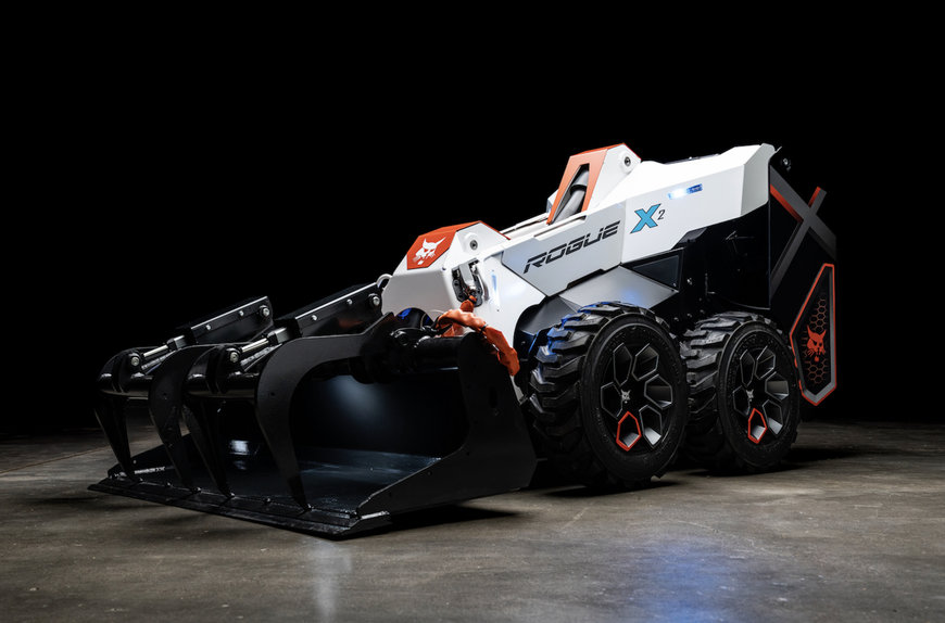 Bobcat to show RogueX2 Autonomous Loader Concept for the first time at Intermat 2024